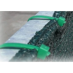 vendita online Fascette polietilene 200x3.5 verde cf.100 Reti e recinzioni Elematic